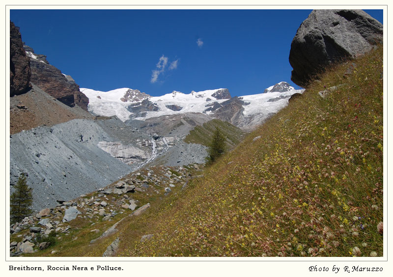 Alpinismo Nel Monte Rosa Roccia Nera M E Gemello Del Breithorn M